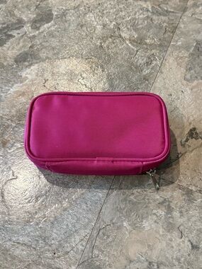 Hot Pink Essential Oil Zip Pouch